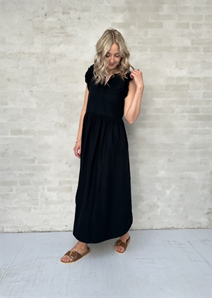 Blair Ida sl long kjole Sort Selected Femme 
